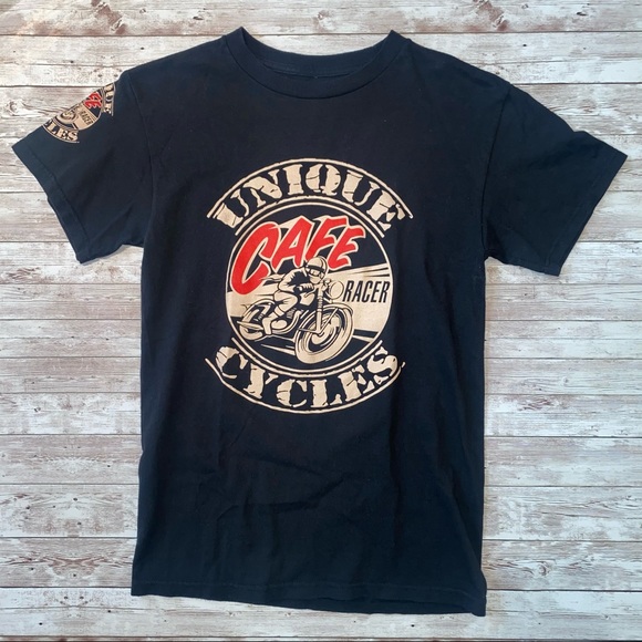 Unique Cafe Racer T-Shirt - Picture 1 of 2